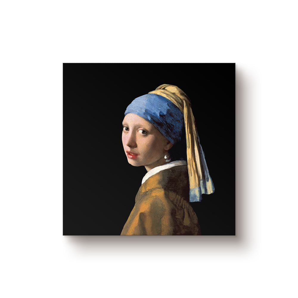 Quadro Ragazza con Orecchino di Perla