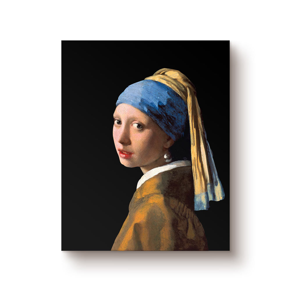 Quadro Ragazza con Orecchino di Perla