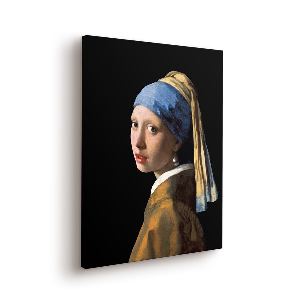 Quadro Ragazza con Orecchino di Perla