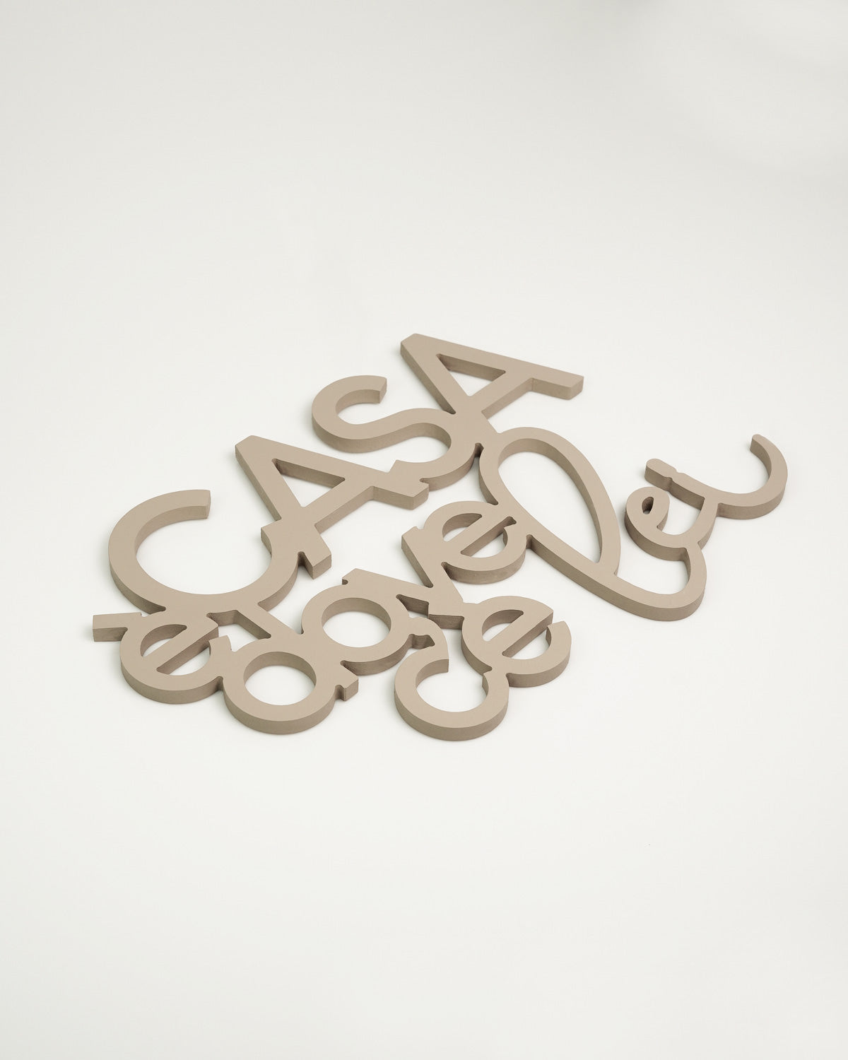 Scritta in Legno Casa è dove c'è lei