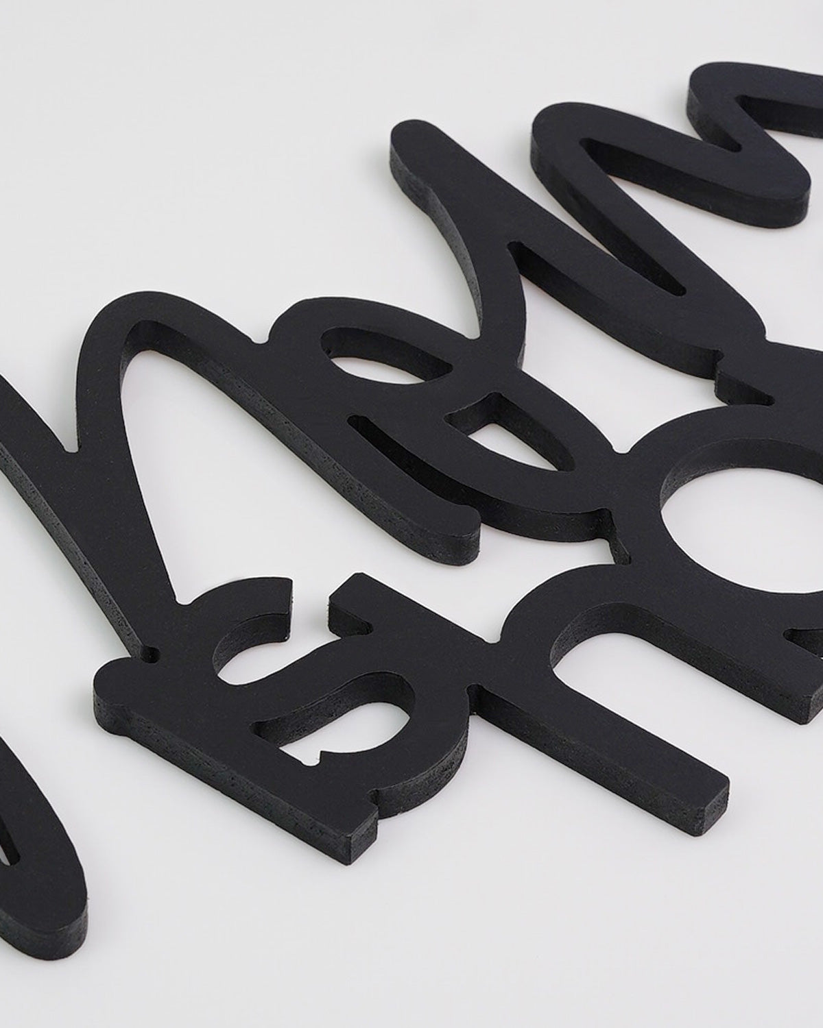 Scritta in Legno Mom is Home