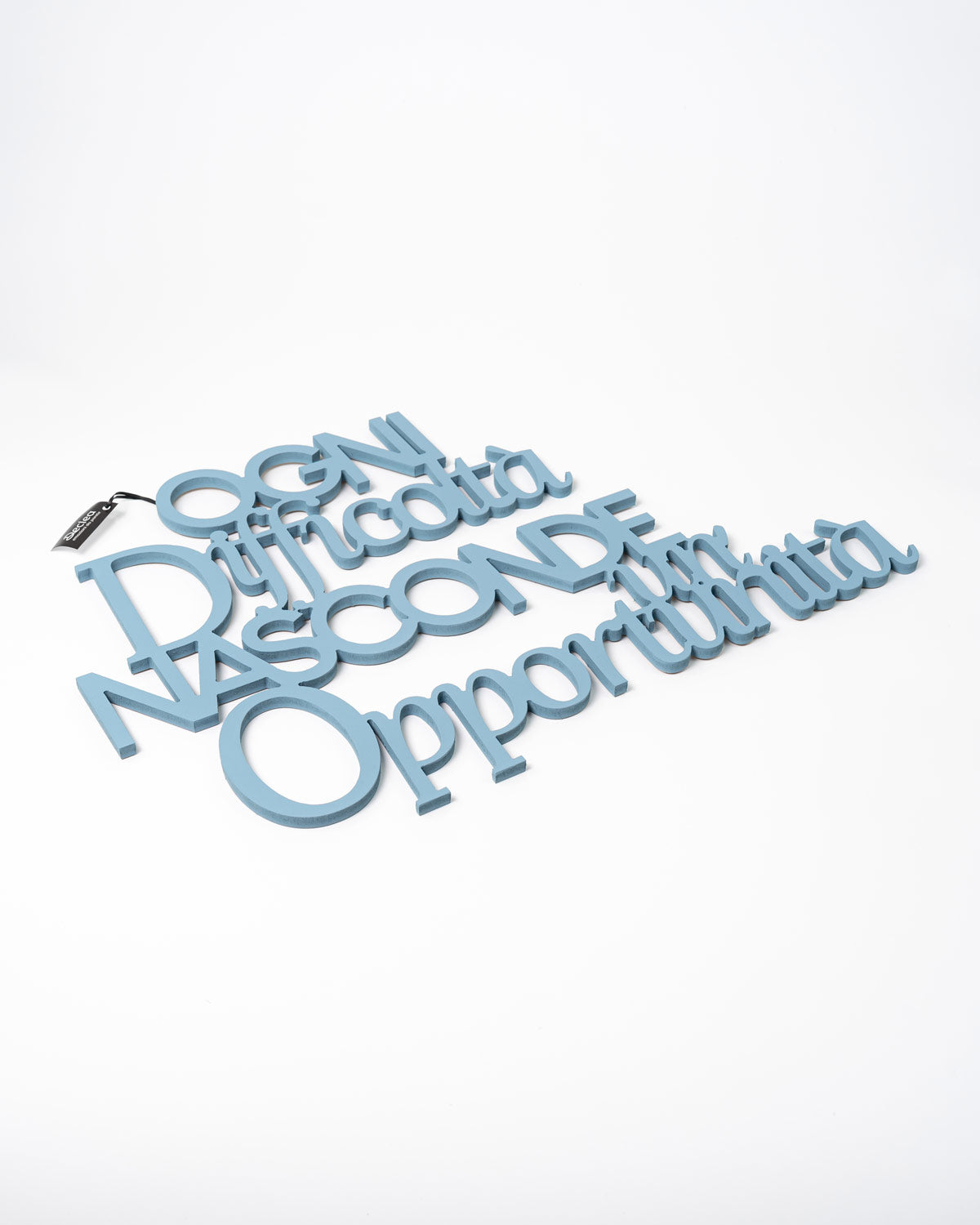 Scritta Difficoltà e oppurtunità
