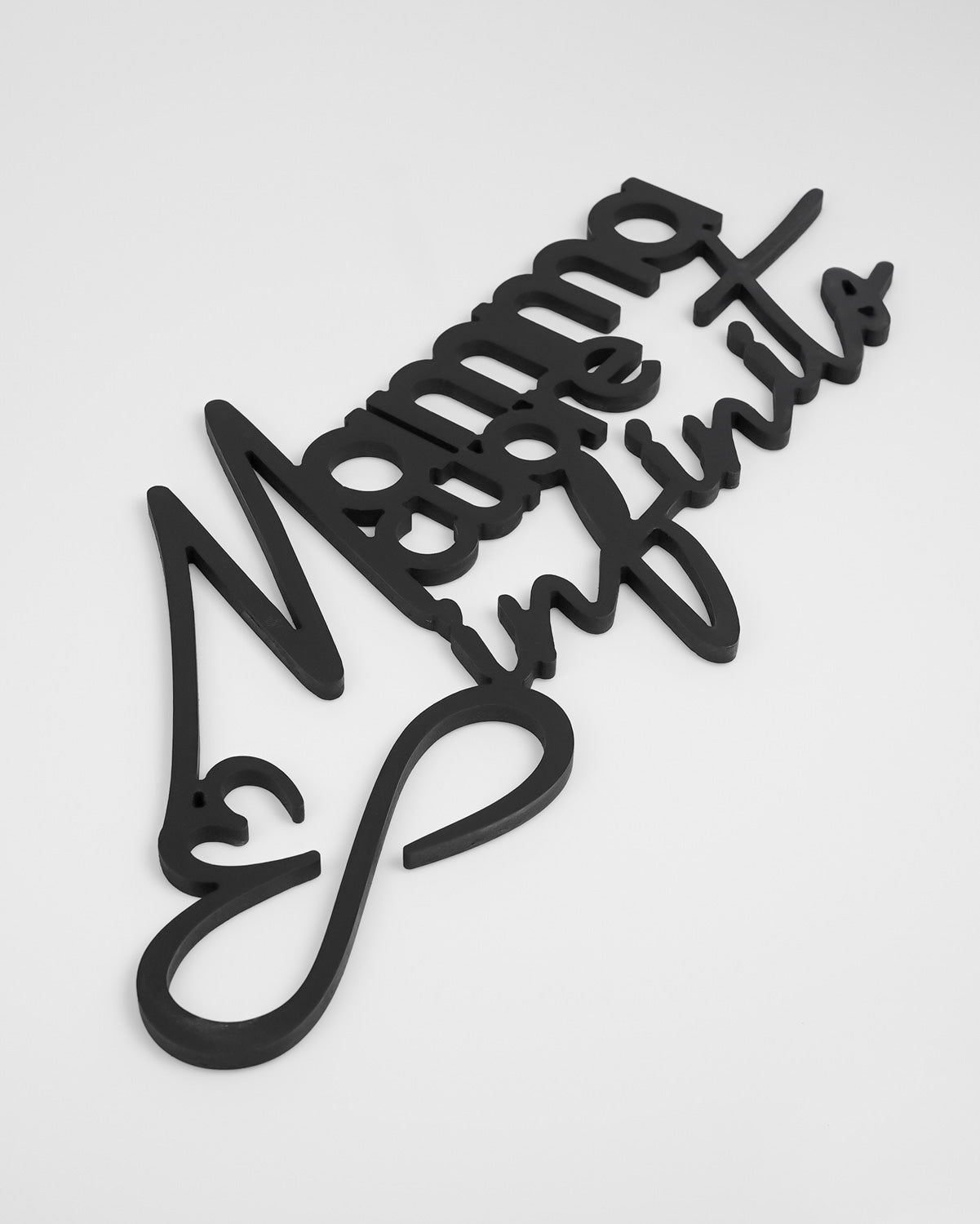 Scritta in Legno Mamma cuore infinito