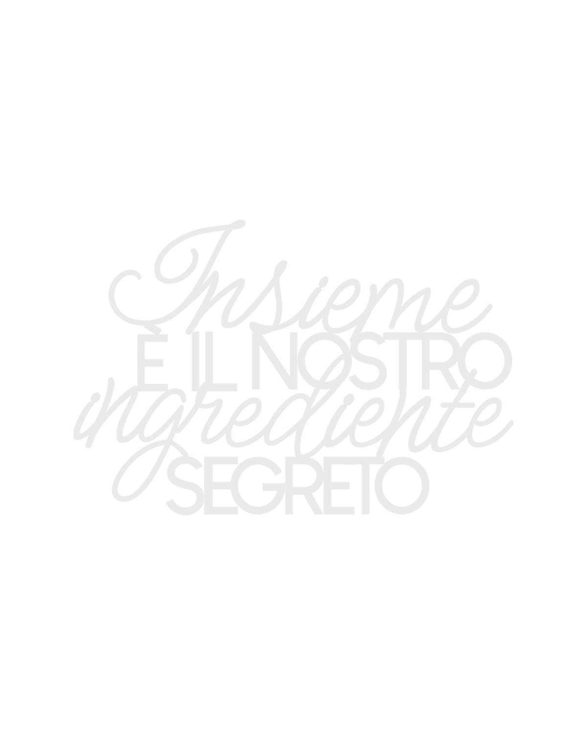 Scritta in Legno L'ingrediente segreto