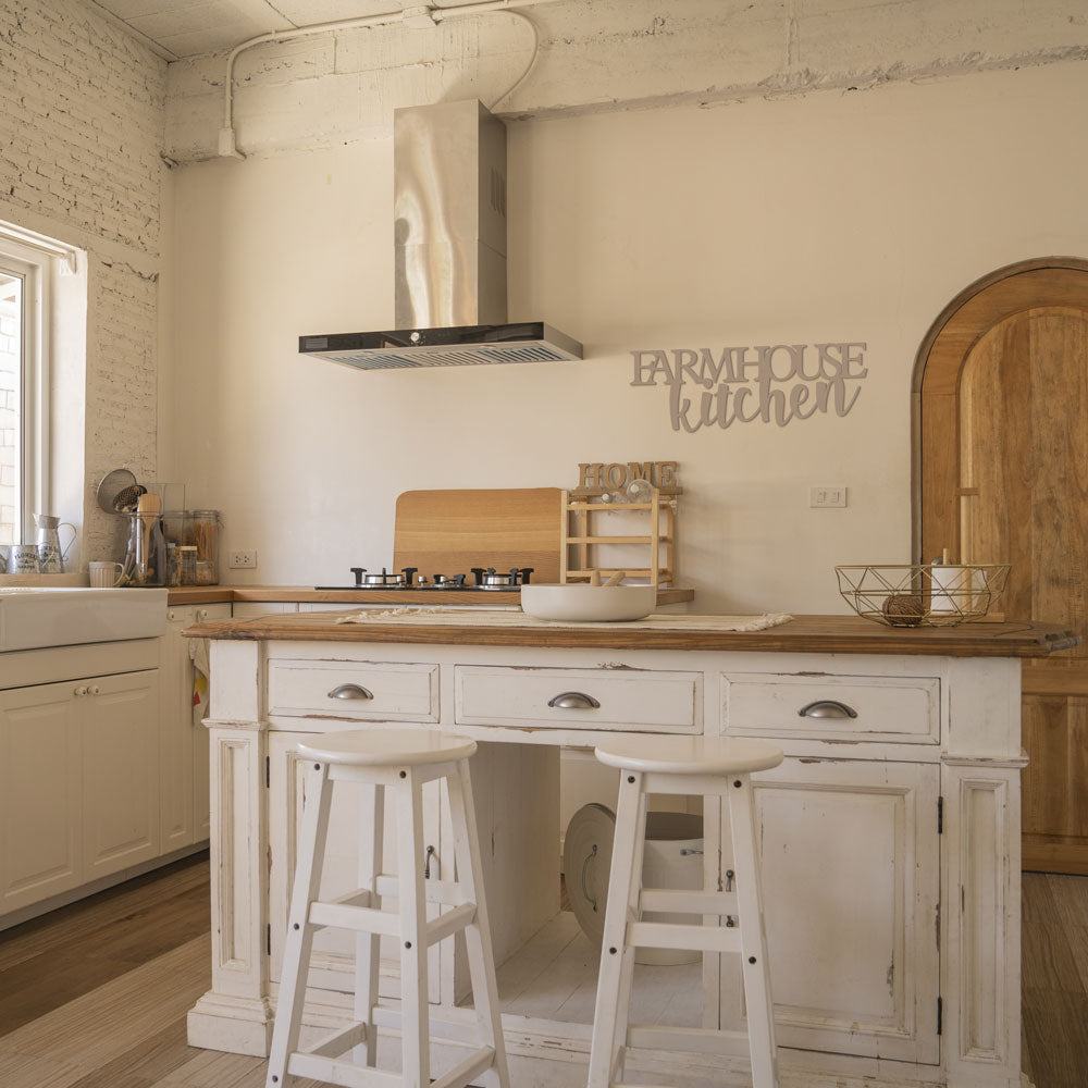 Scritta in Legno Farmhouse