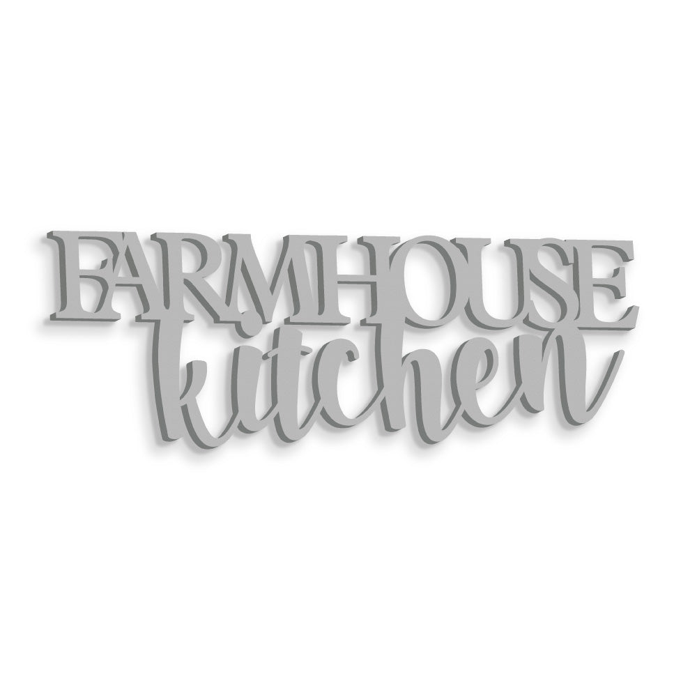 Scritta in Legno Farmhouse
