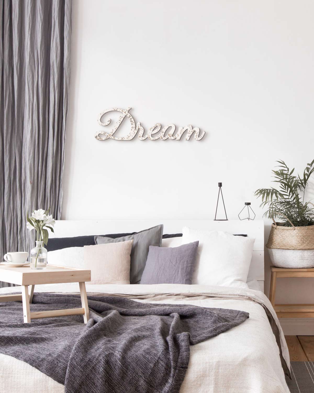 scritta da appendere decorazione parete dream #colore_shabby
