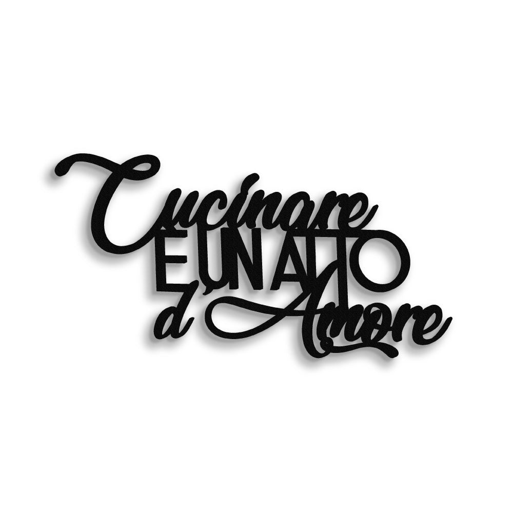 Cucinare è un Atto d'amore