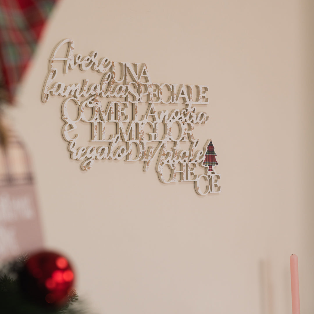 Scritta in Legno il migliore regalo che c'è