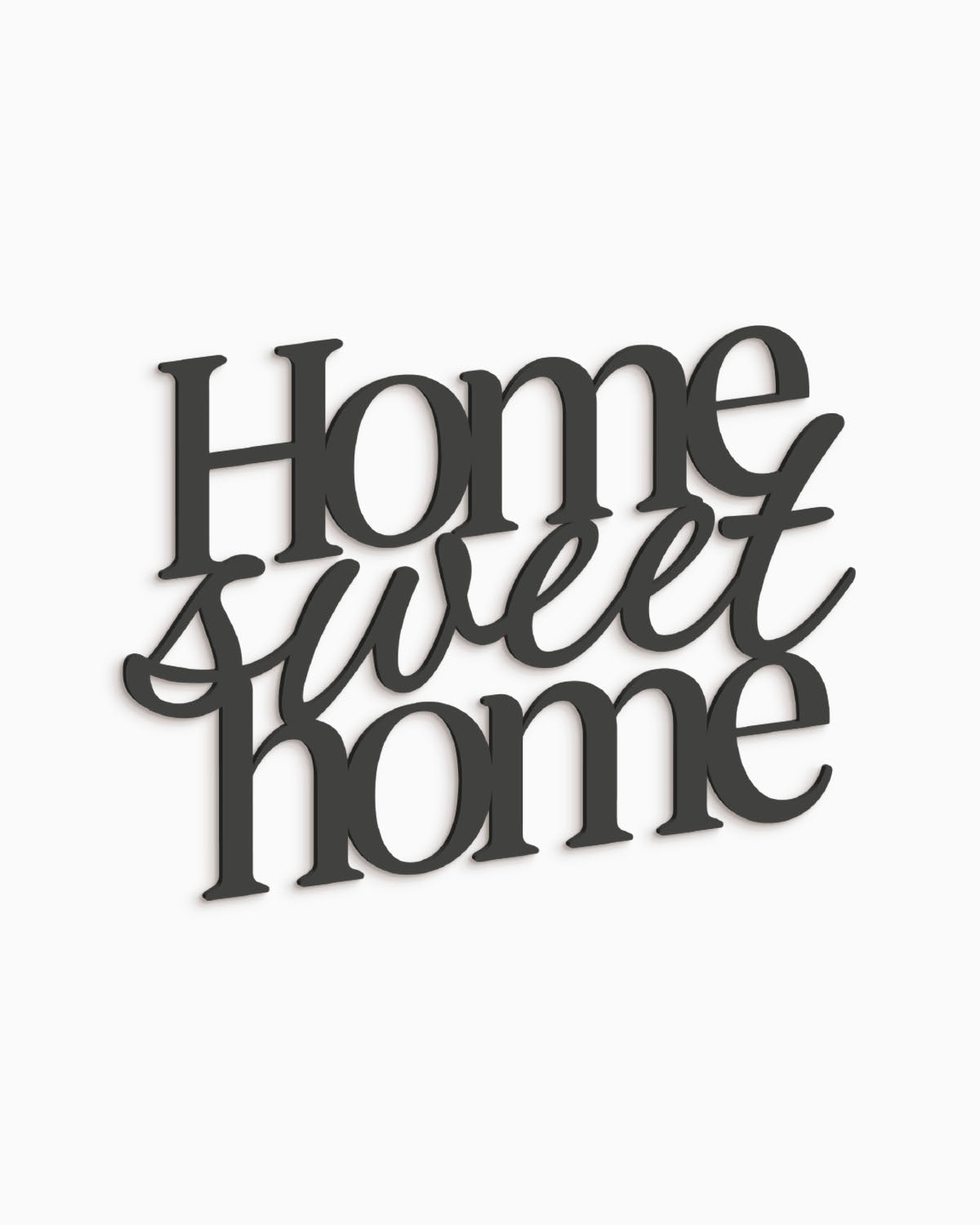 Scritta in Legno Home sweet home