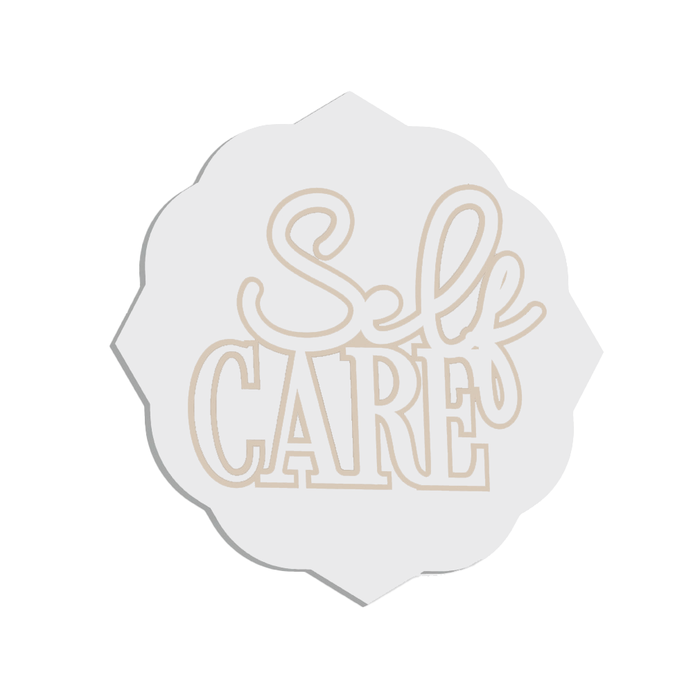 Scritta in Legno Self Care