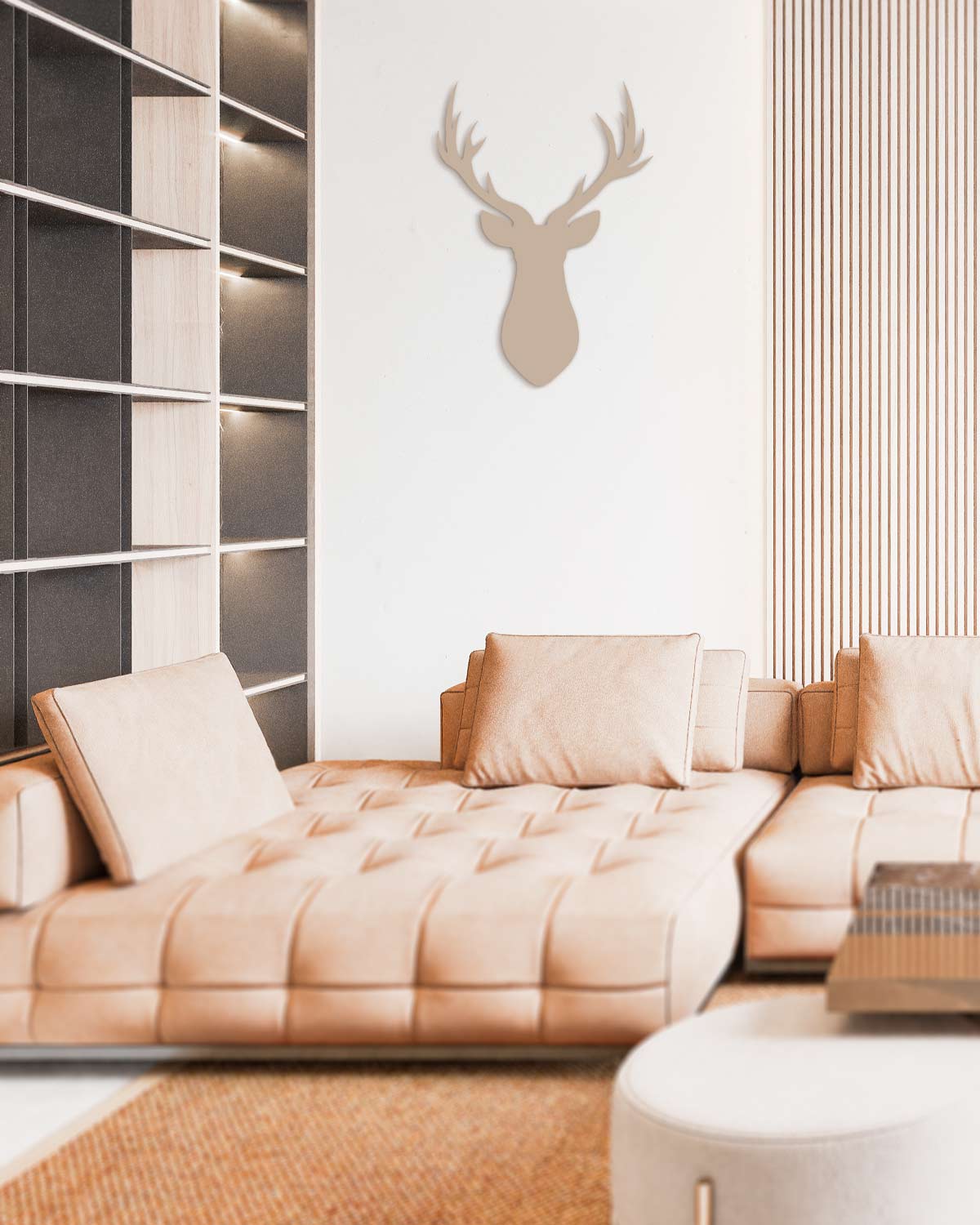 Decorazione in legno Renna