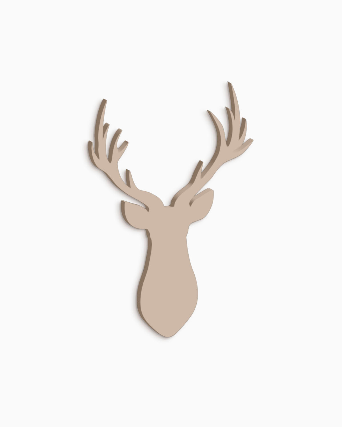 Decorazione in legno Renna