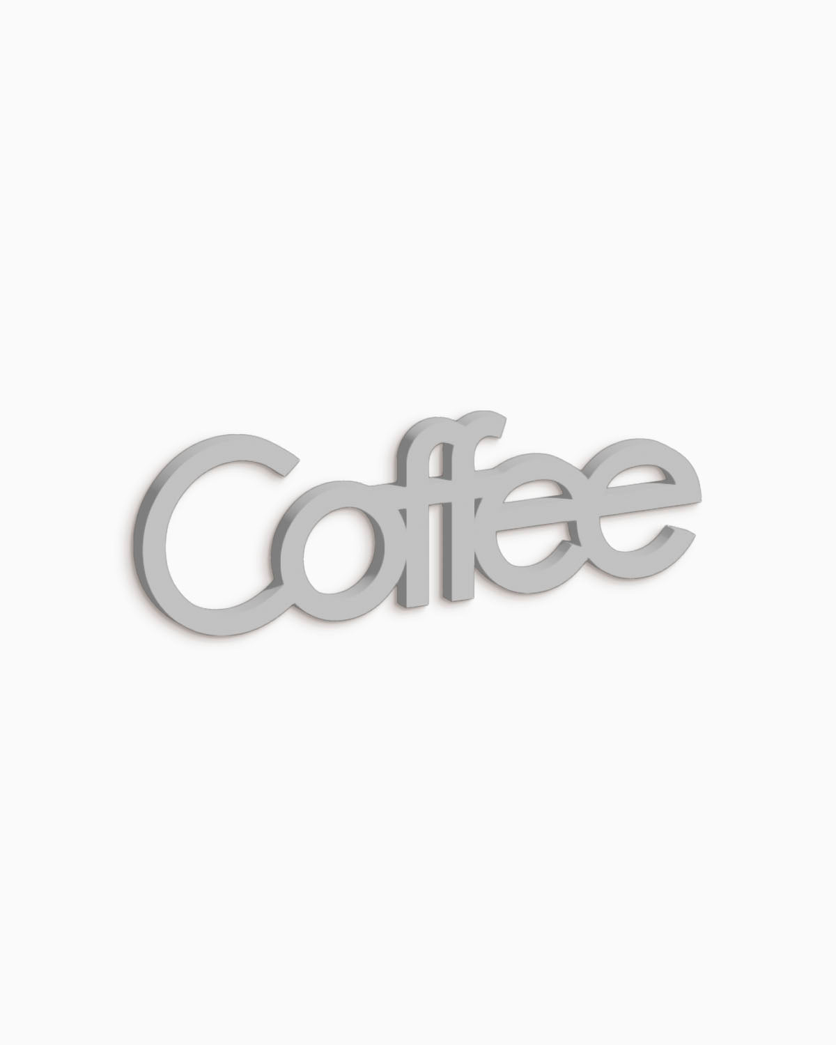 Scritta in legno decorativa realizzata a mano ideale per la cucina decorazione cucina coffee scritta da appendere