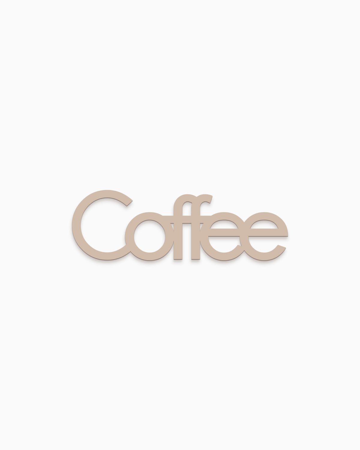 Scritta in legno decorativa realizzata a mano ideale per la cucina decorazione cucina coffee scritta da appendere