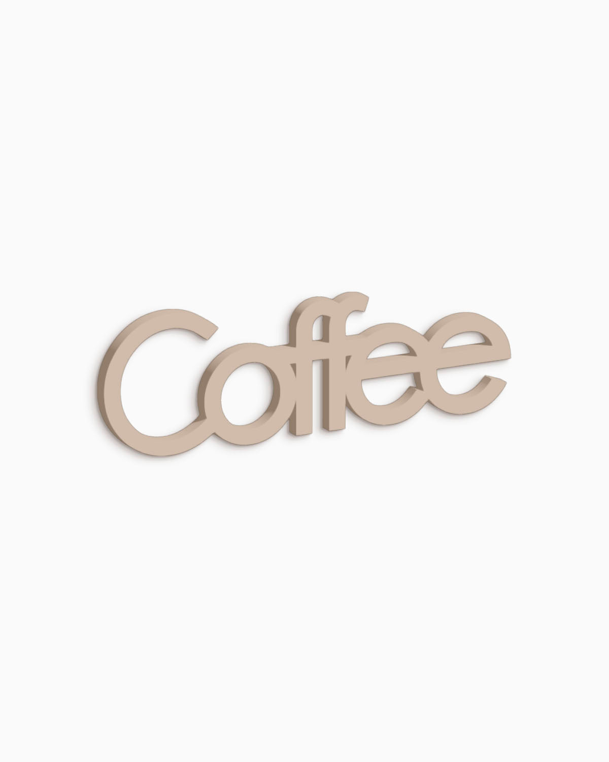 Scritta in legno decorativa realizzata a mano ideale per la cucina decorazione cucina coffee scritta da appendere