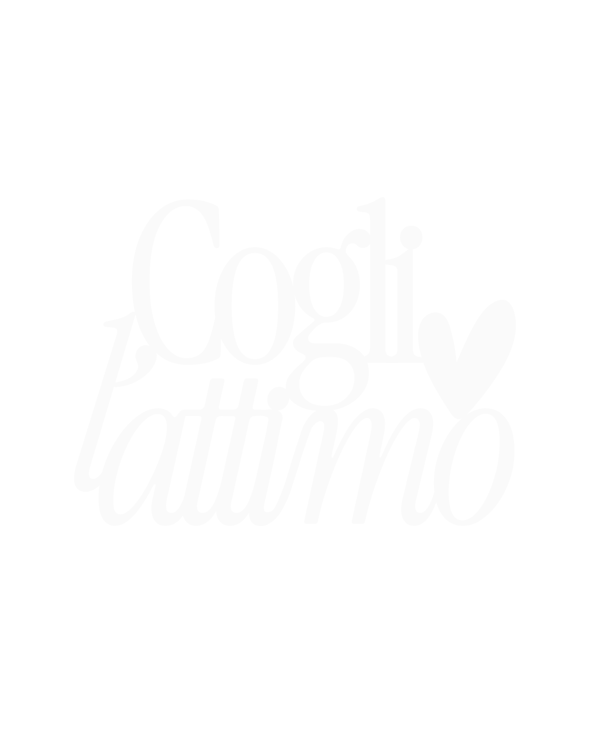 Scritta in legno Cogli l’attimo