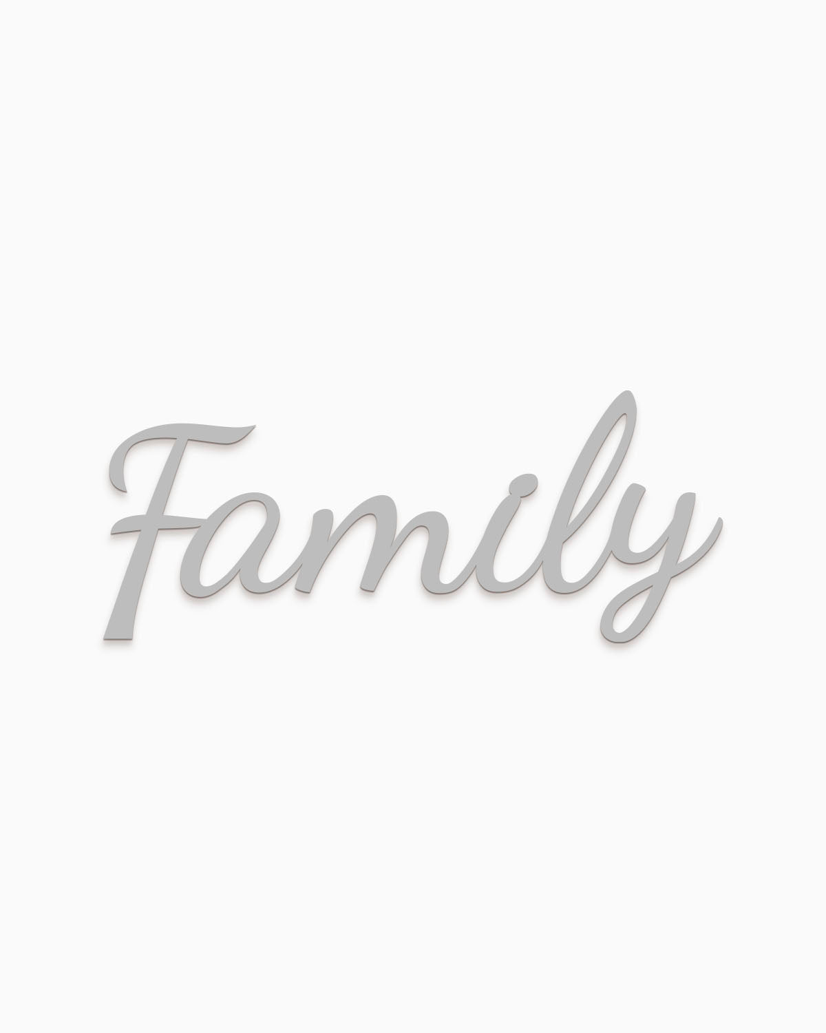 decorazione murale in legno scritta decorativa per la casa family #colore_grigio-medio