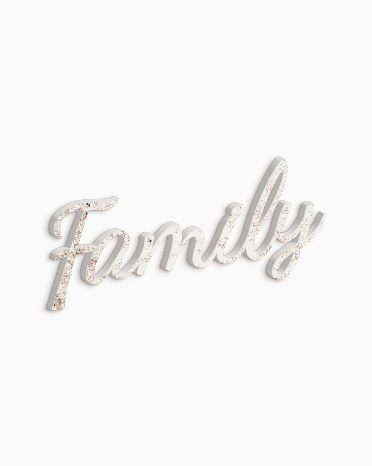 decorazione murale in legno scritta decorativa per la casa family #colore_shabby