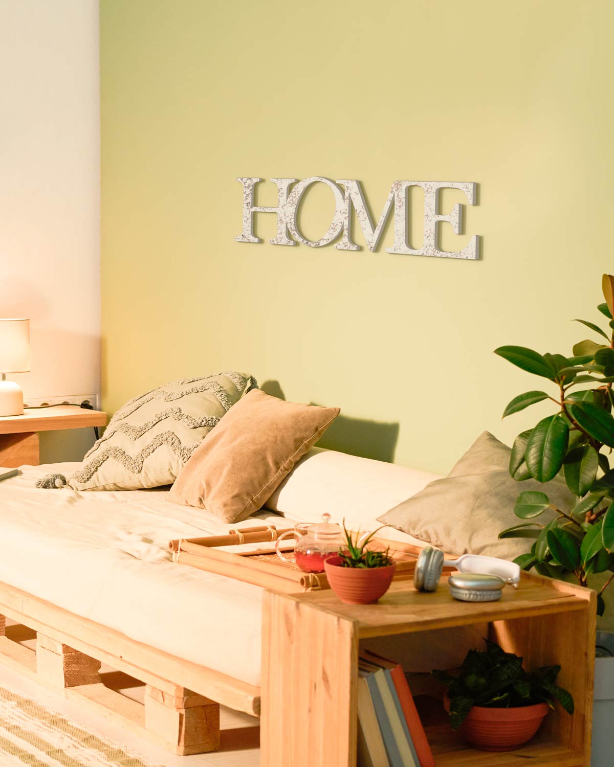 Scritta decorativa in legno decorazione per la casa Home idea regalo