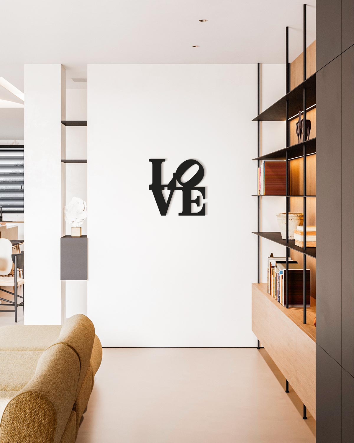 Decorazione Murale Love