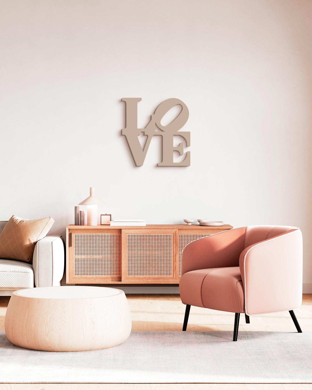 Decorazione Murale Love