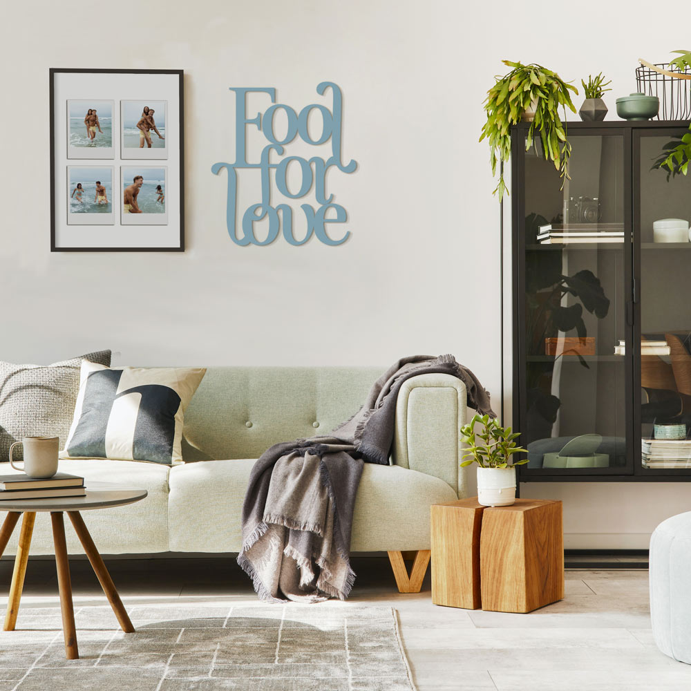 Scritta in Legno Fool for Love