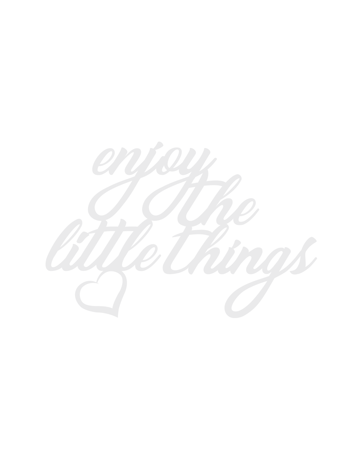 scritta da parete enjoy the little things decorazione casa #colore_colore-personalizzato