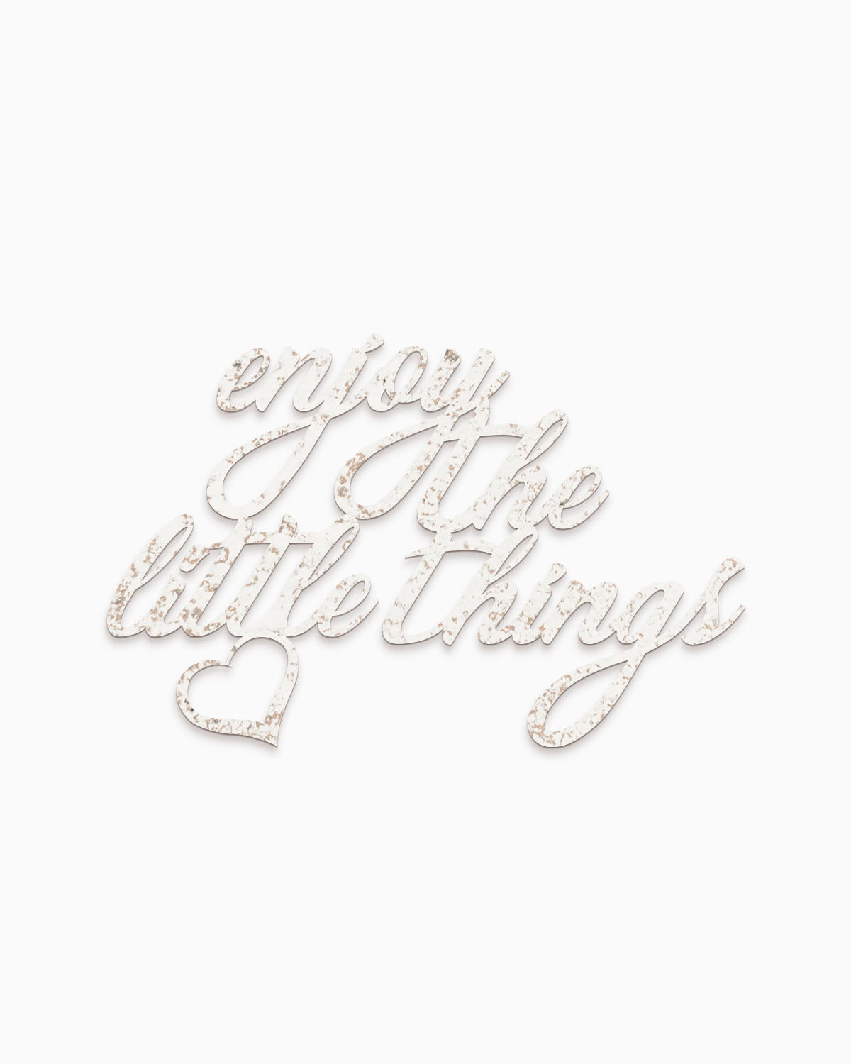 scritta da parete enjoy the little things decorazione casa #colore_shabby