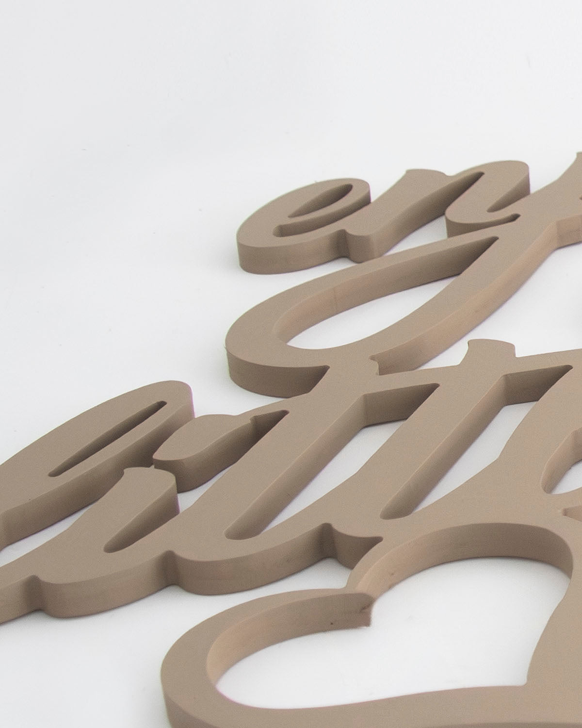 Scritta in legno Enjoy the Little Things