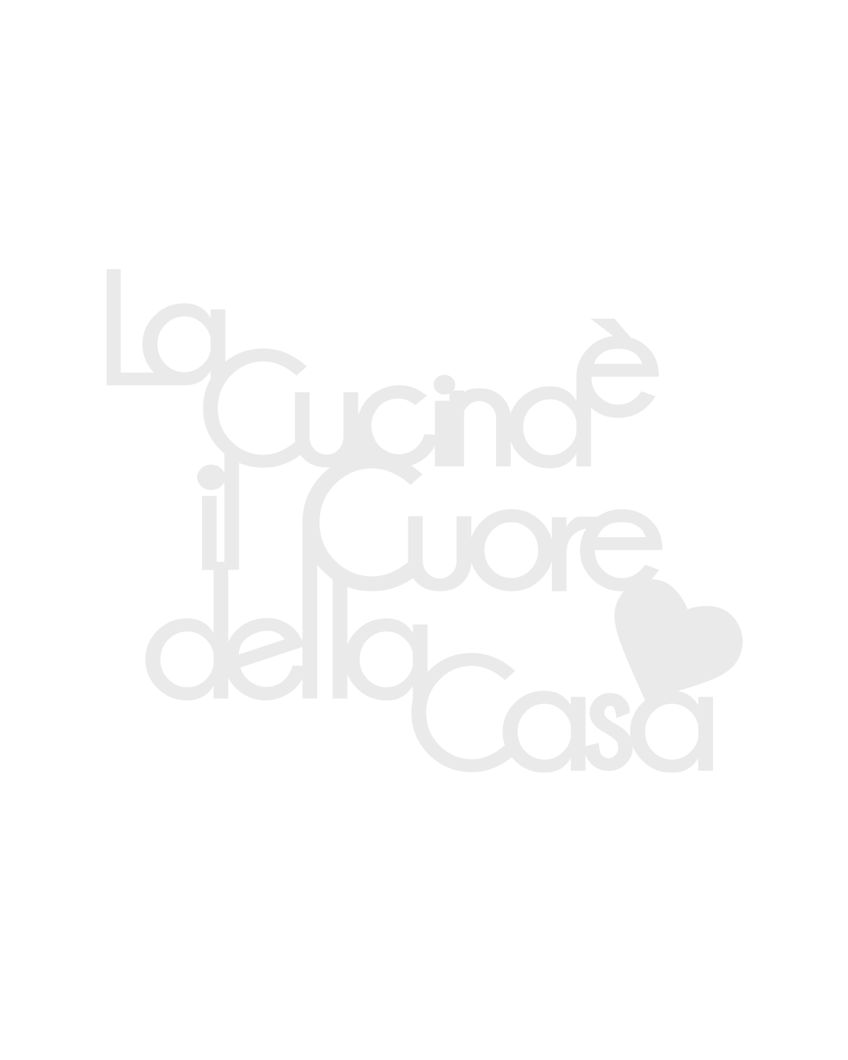scritta in legno la cucina è il cuore della casa, decorazione da appendere in cucina, arredamento moderno