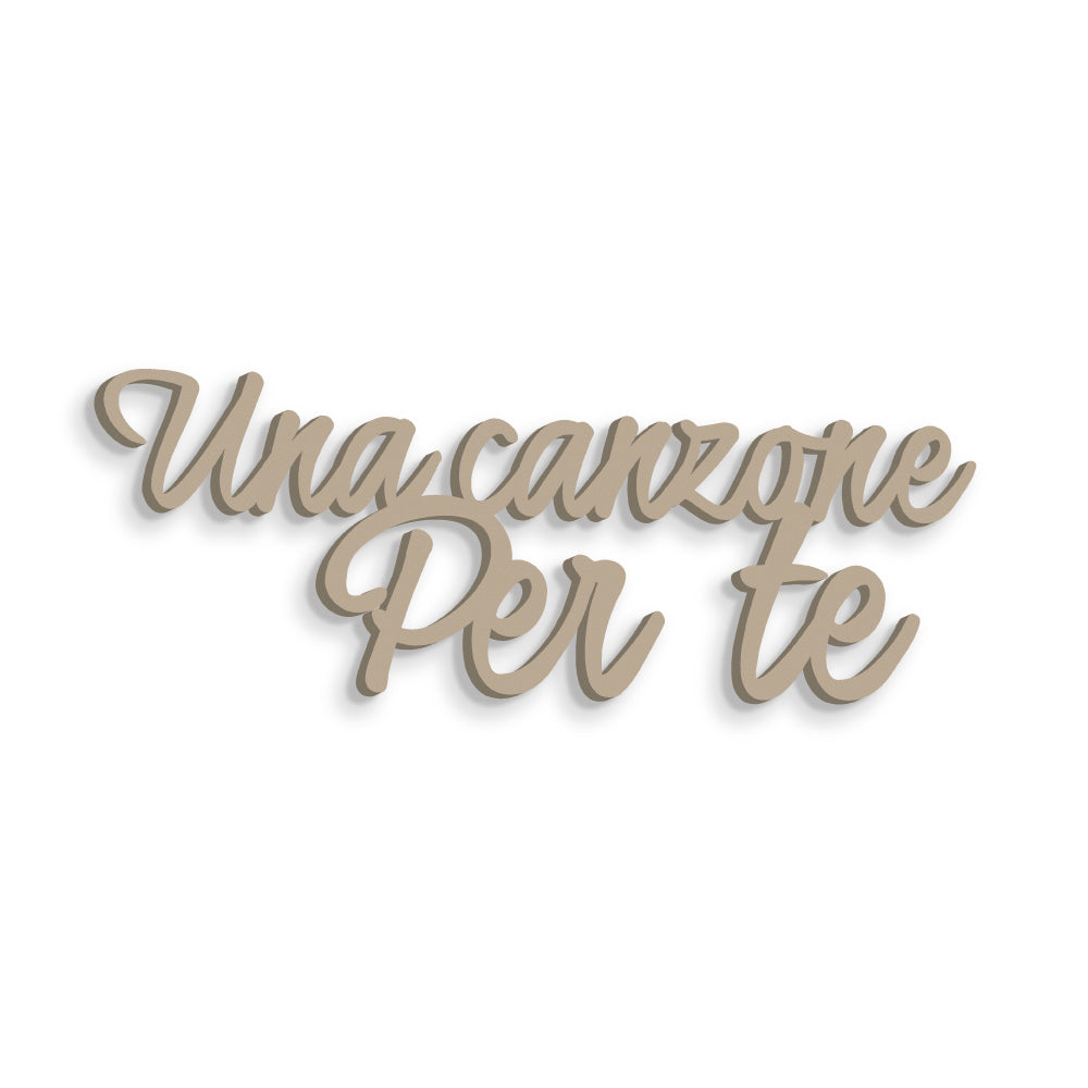 Una canzone per te