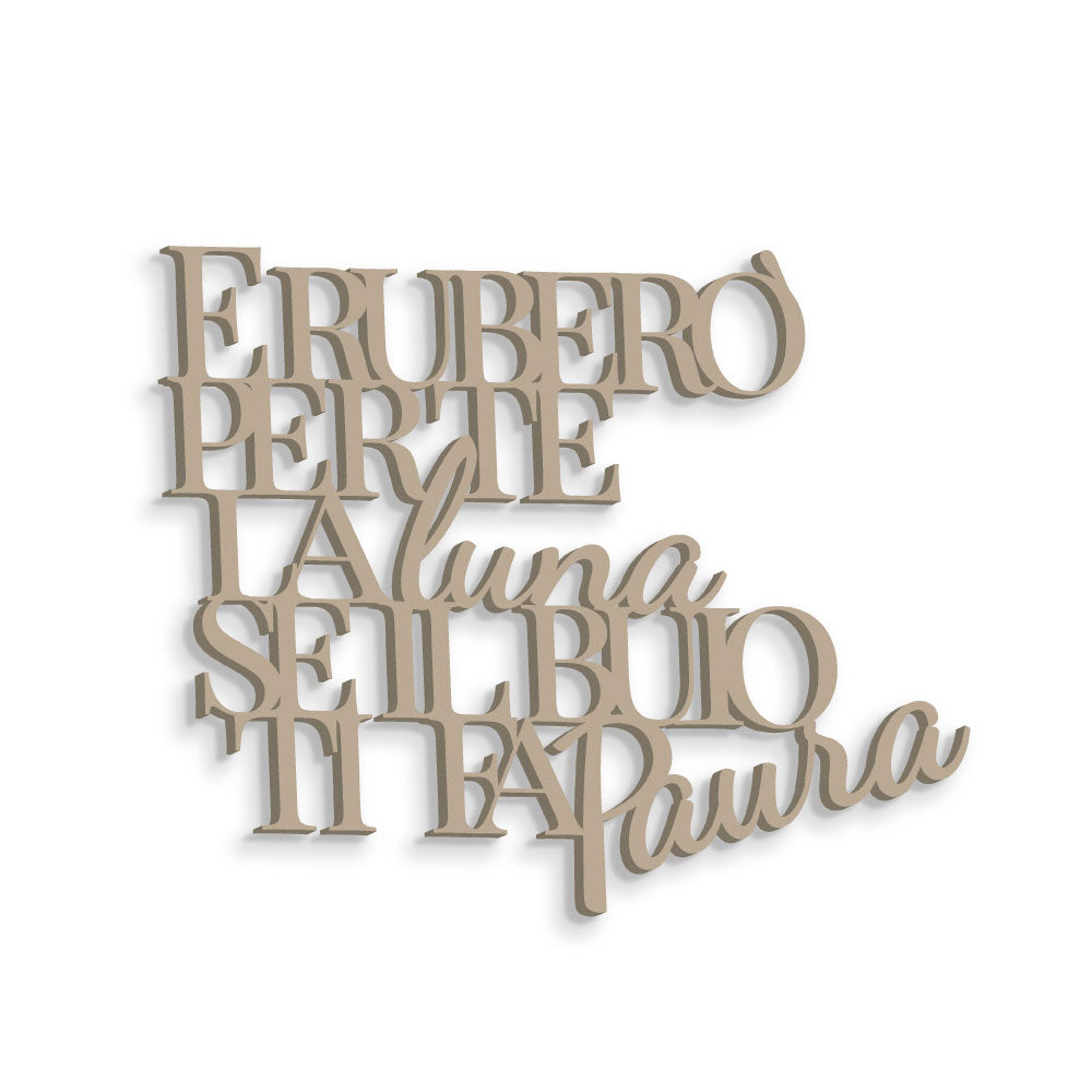 Ruberò per te la Luna