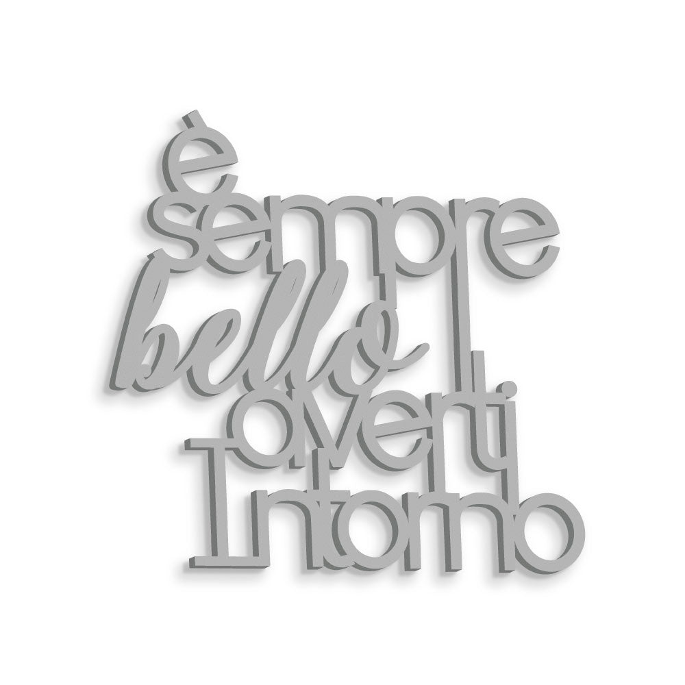 Sempre bello averti intorno