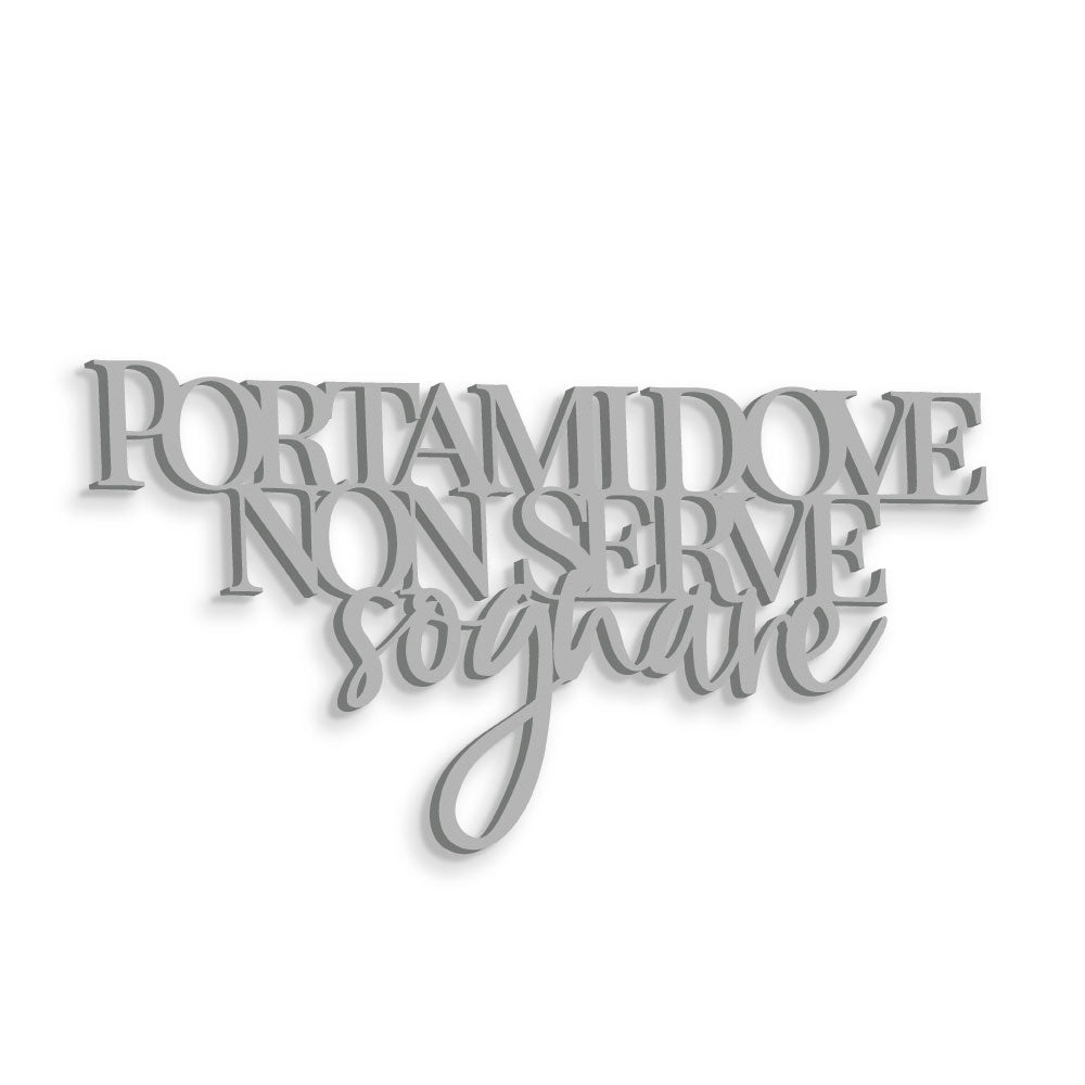 Dove non serve sognare