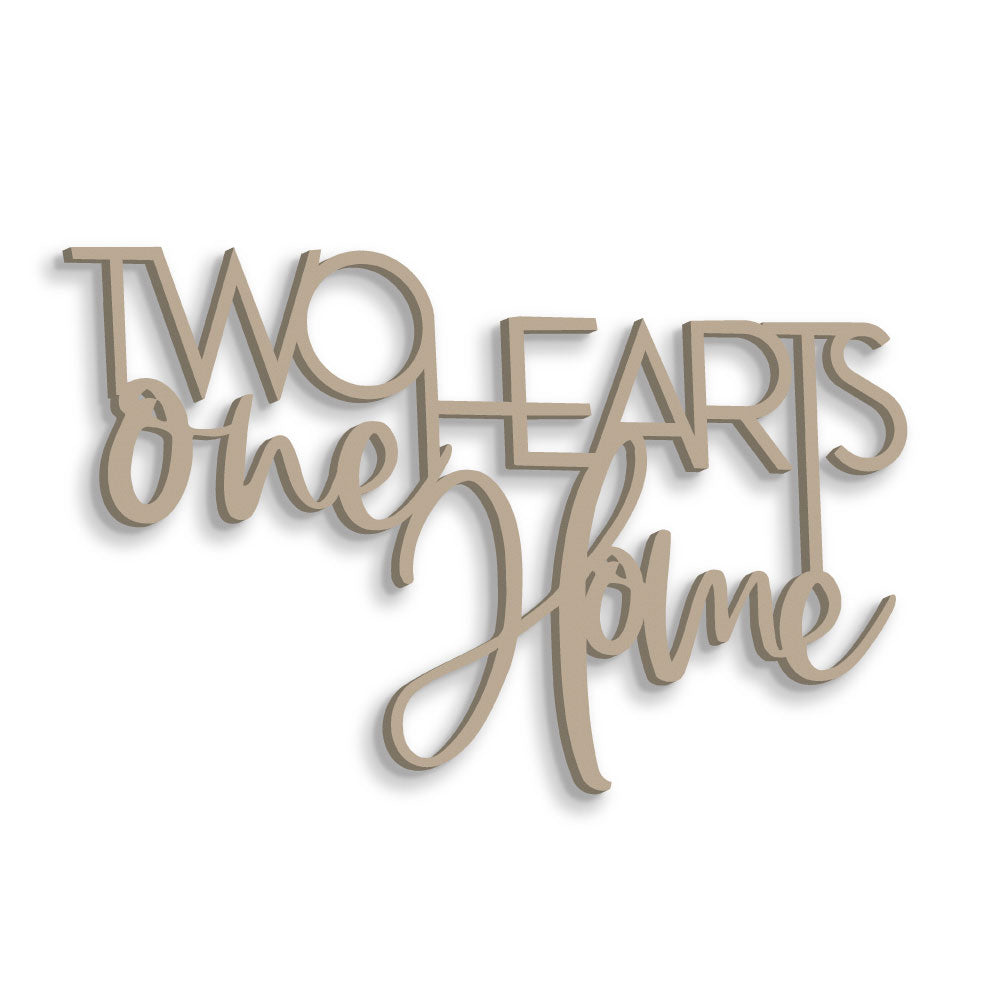 Two Hearts One Home