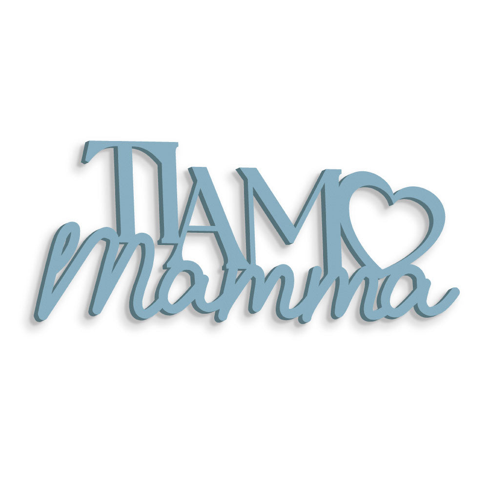 Scritta in Legno Ti Amo Mamma