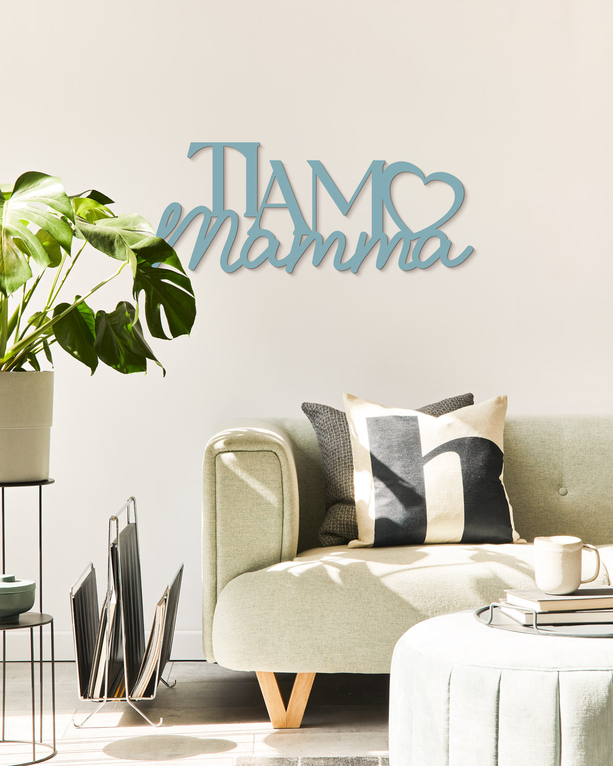 Scritta in Legno Ti Amo Mamma