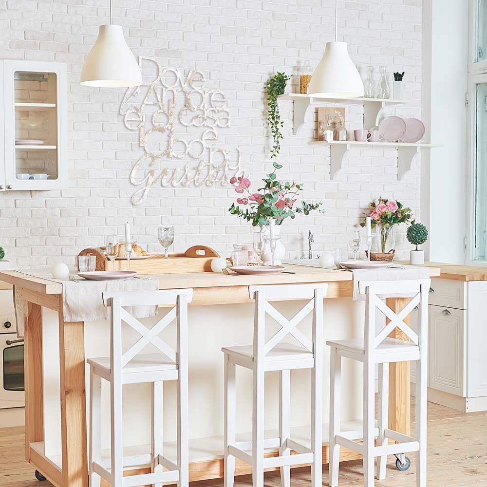 Scritta in legno Food Lovers