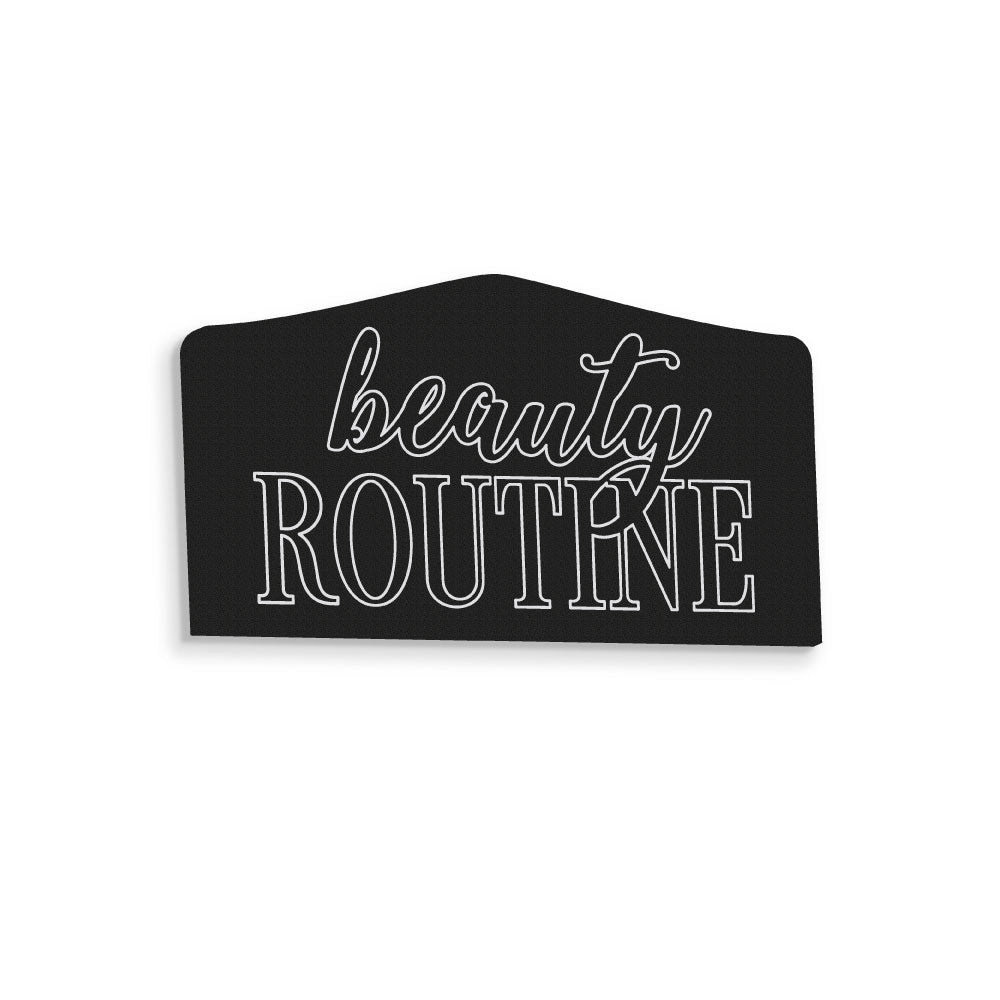 Scritta in Legno Beauty Routine