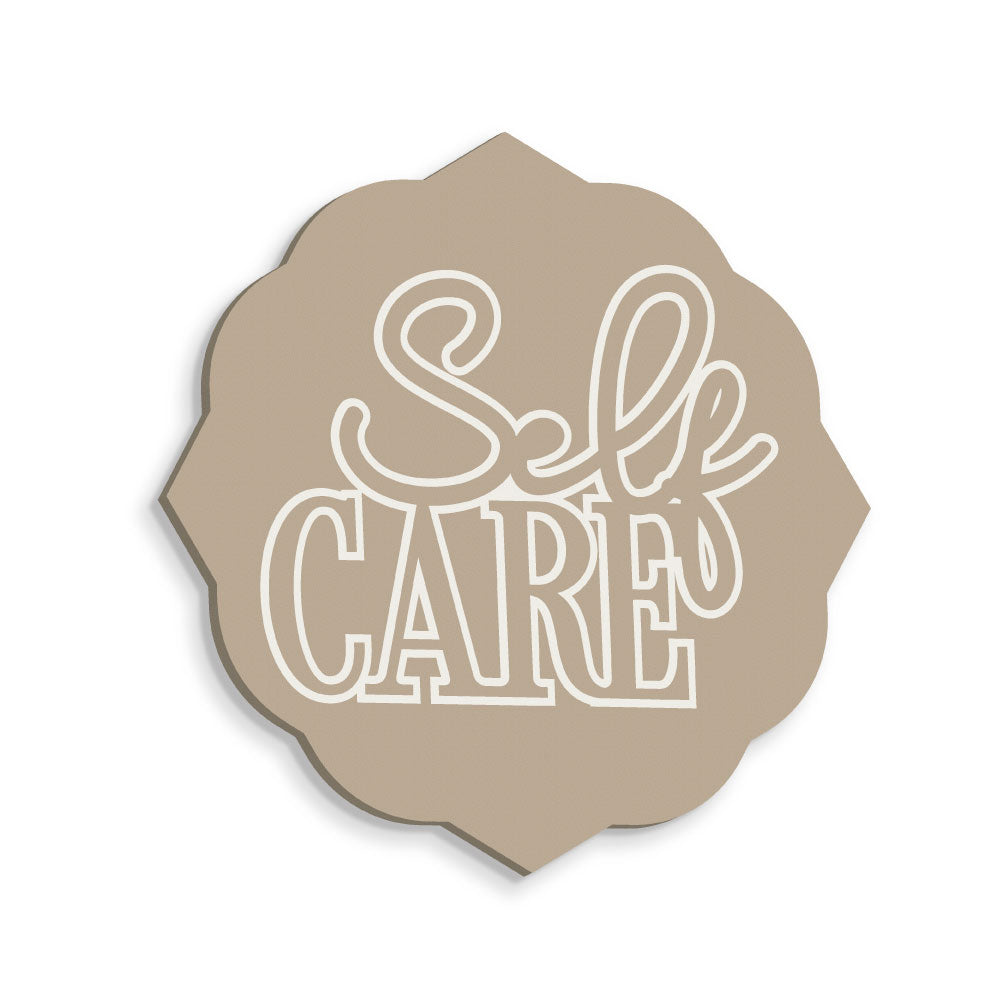 Scritta in Legno Self Care