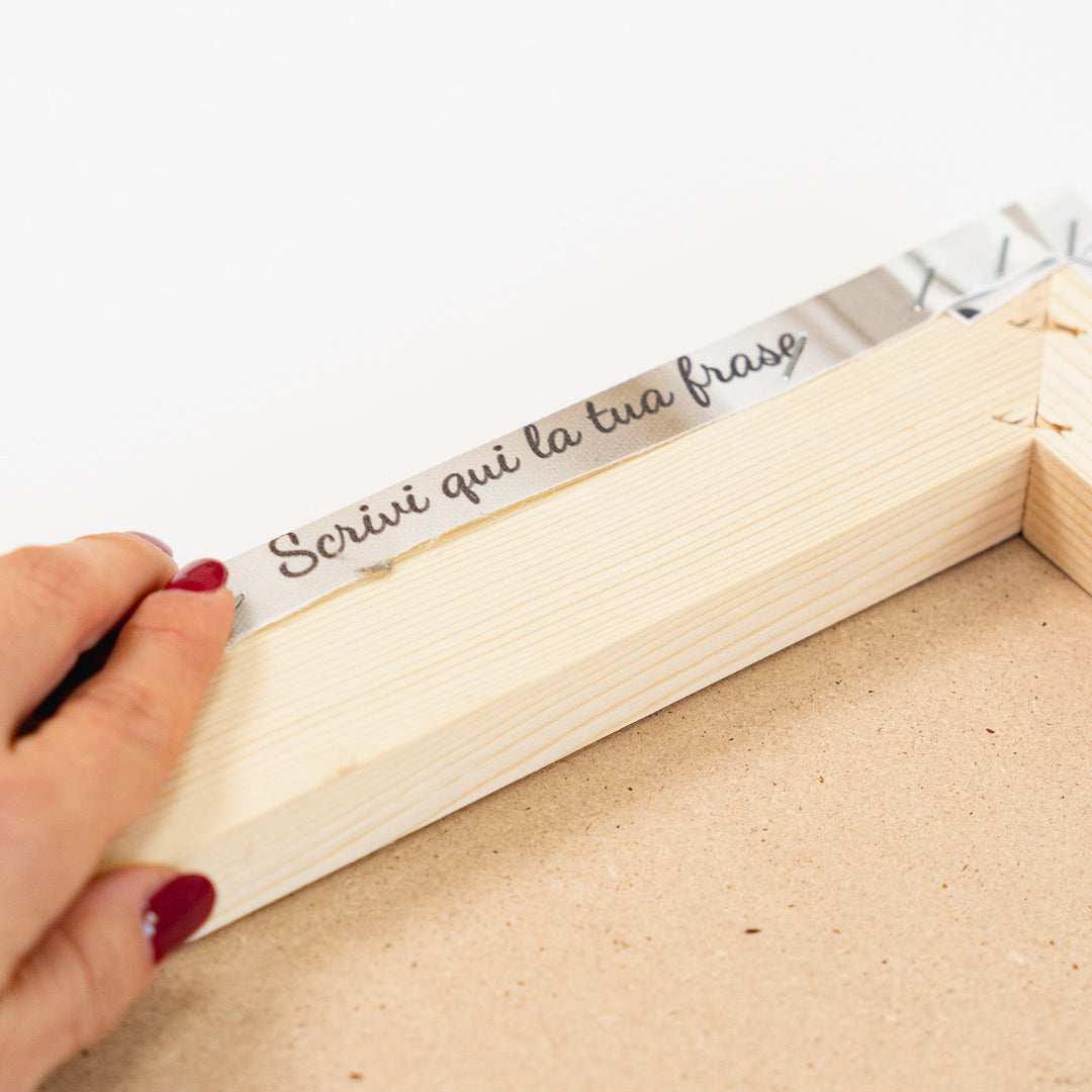 quadro con stampa personalizzata idea regalo, stampa la foto su un quadro in tela