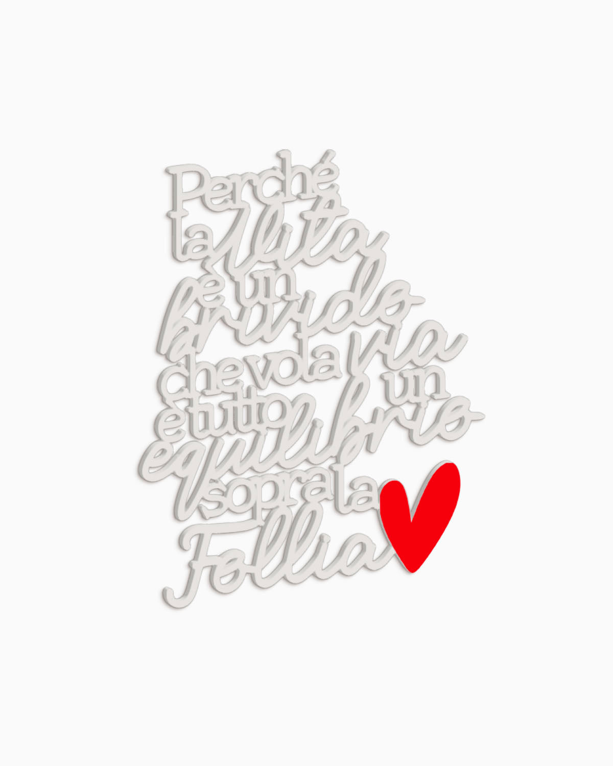 Scritta in legno Sally