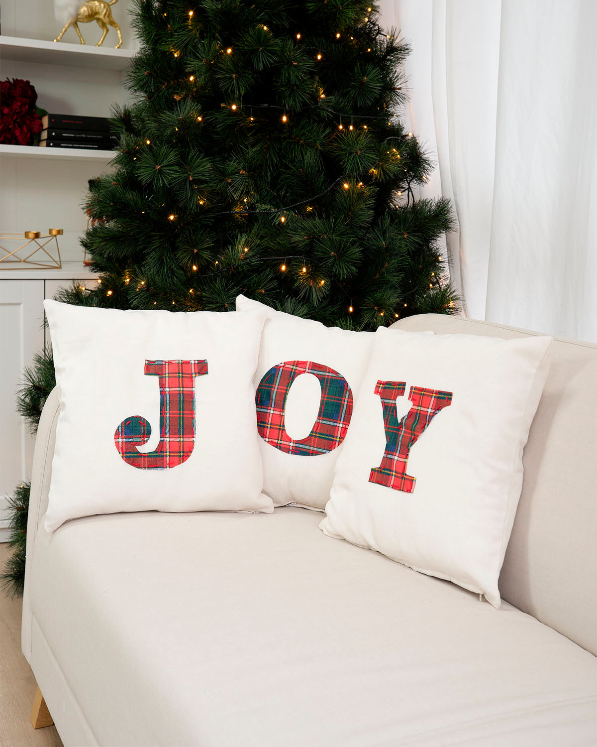 cuscino natalizio, arredo decorazioni di natale, tris di cuscini