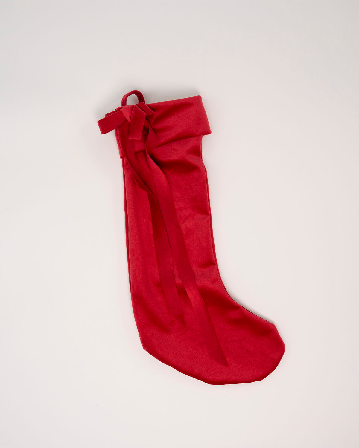 decorazione natalizia befana calza in velluto fatta a mano