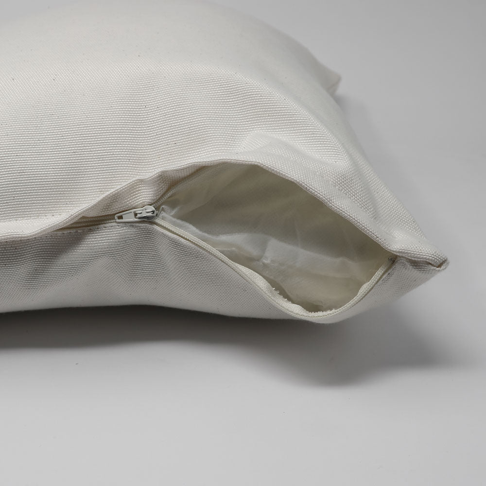 Cuscino in cotone Bianco