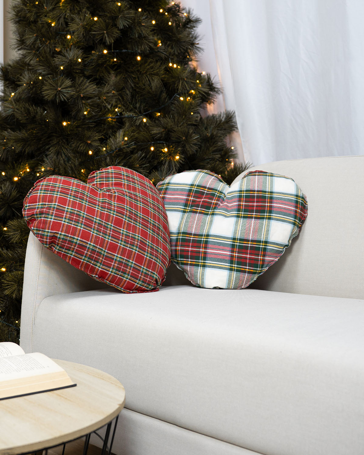 decorazione natalizia cuscino federa natale