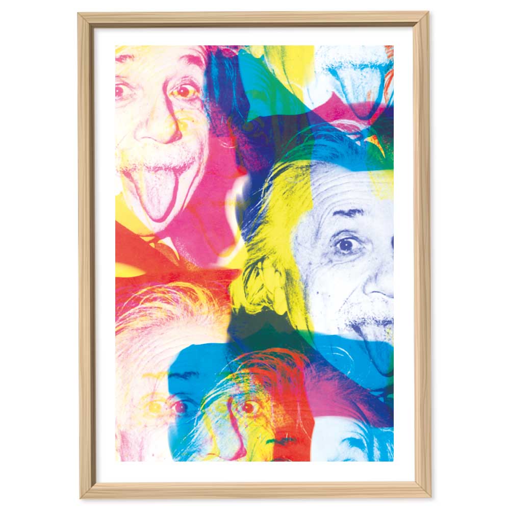Poster Iconic Einstein