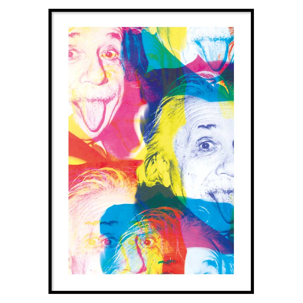 Poster Iconic Einstein