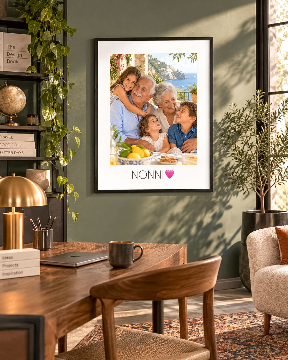 Poster Personalizzato Foto con dedica